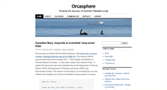 Desktop Screenshot of orcasphere.net